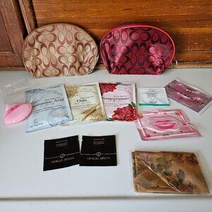 Beauty Bundle including Drunk Elephant Giorgio Armani Bloomora Koneuk